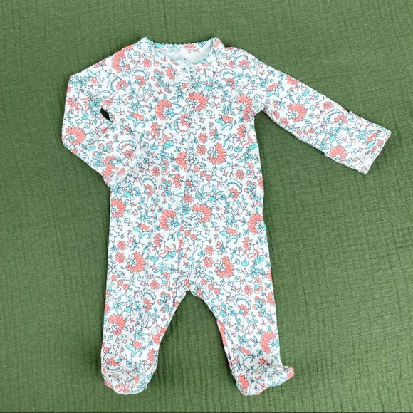 Carter S One Pieces Carters Baby Girl Floral Footie Pajamas Poshmark Carter S One Pieces Carters Baby Girl Floral Footie Pajamas Poshmark